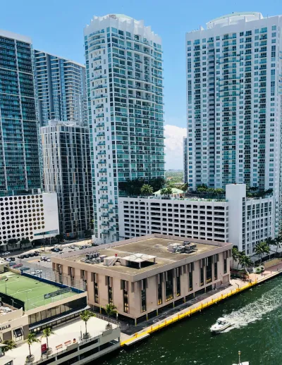 Luxury Miami Beach condo with ocean view balcony